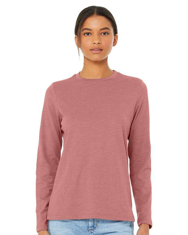 Women’s Jersey Long Sleeve Tee - BELLA + CANVAS 6500