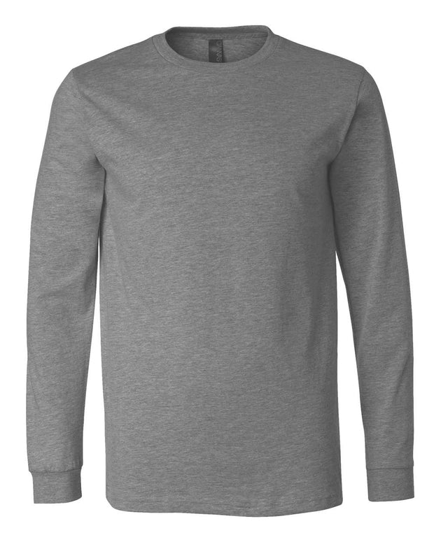 Heather CVC Long Sleeve Tee - BELLA + CANVAS 3501CVC