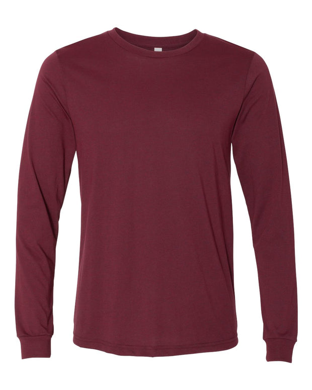 Heather CVC Long Sleeve Tee - BELLA + CANVAS 3501CVC