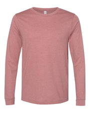 Heather CVC Long Sleeve Tee - BELLA + CANVAS 3501CVC