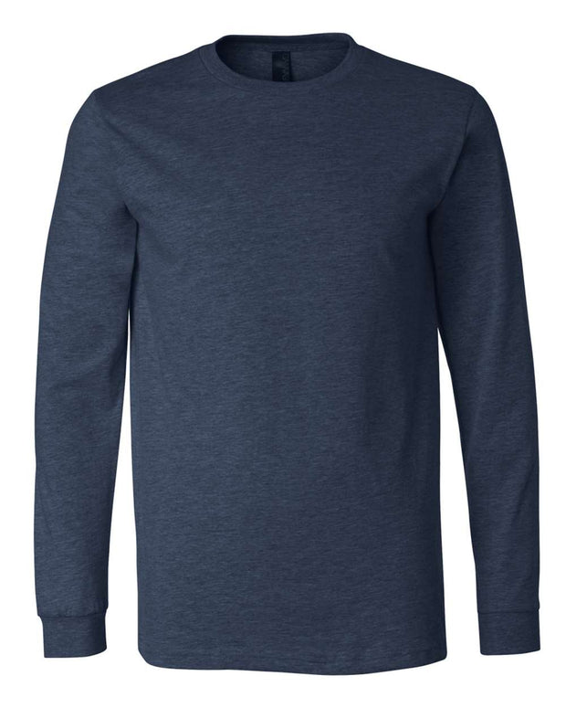 Heather CVC Long Sleeve Tee - BELLA + CANVAS 3501CVC