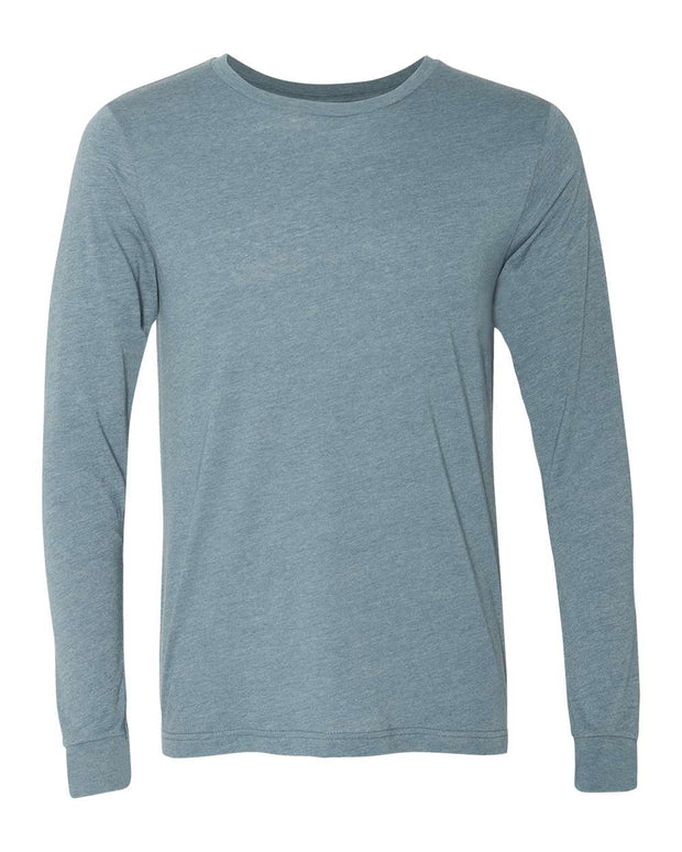 Heather CVC Long Sleeve Tee - BELLA + CANVAS 3501CVC