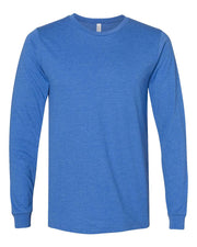Heather CVC Long Sleeve Tee - BELLA + CANVAS 3501CVC