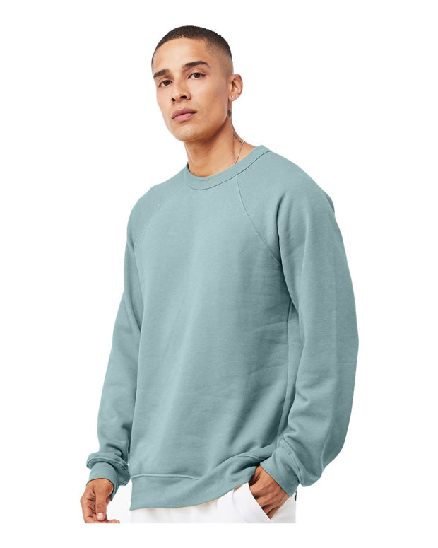BELLA + CANVAS - Sponge Fleece Raglan Crewneck Sweatshirt - 3901