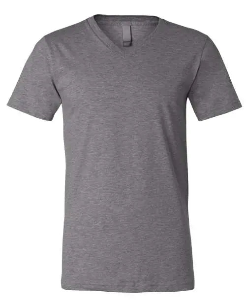 BELLA + CANVAS - Heather CVC V-Neck Tee 3005CVC