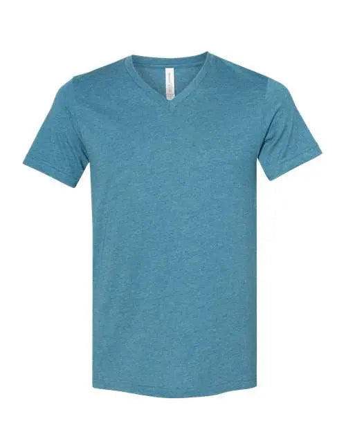 BELLA + CANVAS - Heather CVC V-Neck Tee 3005CVC