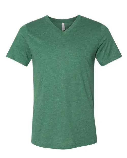 BELLA + CANVAS - Heather CVC V-Neck Tee 3005CVC