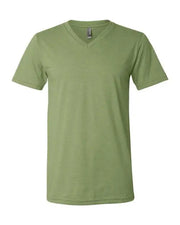 BELLA + CANVAS - Heather CVC V-Neck Tee 3005CVC