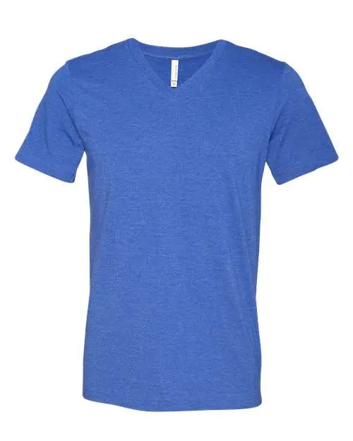 BELLA + CANVAS - Heather CVC V-Neck Tee 3005CVC