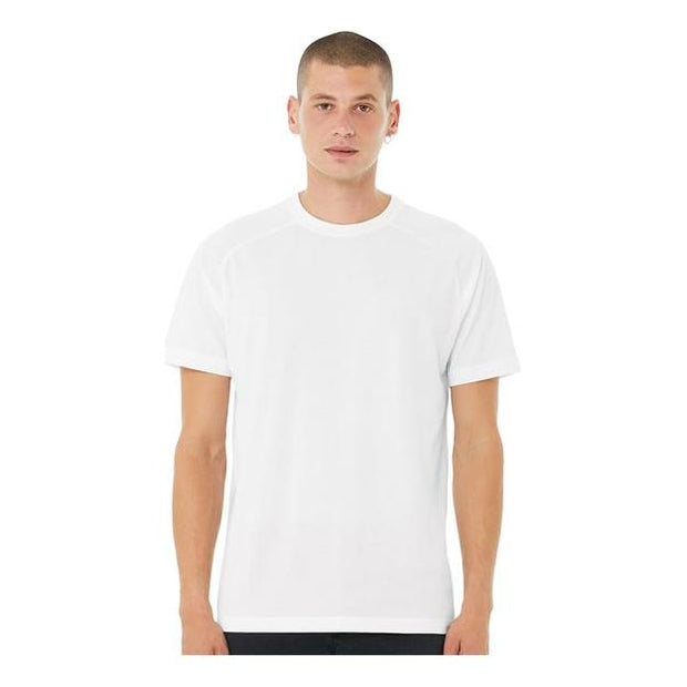 BELLA + CANVAS Men's Heather CVC Raglan Tee - 3201