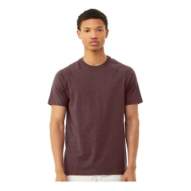 BELLA + CANVAS Men's Heather CVC Raglan Tee - 3201