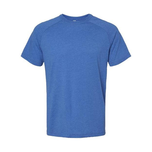BELLA + CANVAS Men's Heather CVC Raglan Tee - 3201