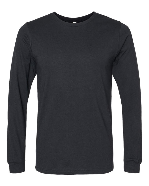 Heather CVC Long Sleeve Tee - BELLA + CANVAS 3501CVC