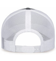 Pacific Headwear 104S Contrast Stitch Trucker Snapback Hat