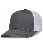 Pacific Headwear 104S Contrast Stitch Trucker Snapback Hat