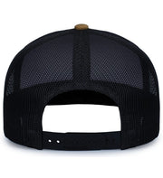 Pacific Headwear 104S Contrast Stitch Trucker Snapback Hat