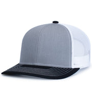 Pacific Headwear 104S Contrast Stitch Trucker Snapback Hat