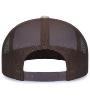 Pacific Headwear 104S Contrast Stitch Trucker Snapback Hat