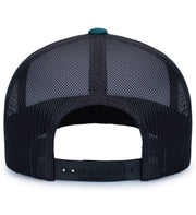 Pacific Headwear 104S Contrast Stitch Trucker Snapback Hat