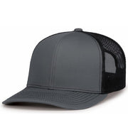 Pacific Headwear 104S Contrast Stitch Trucker Snapback Hat