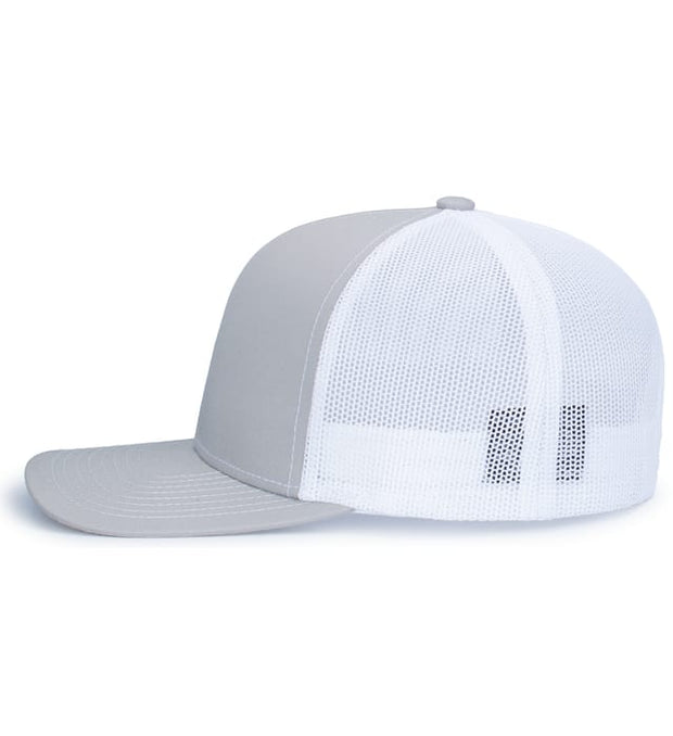 Pacific Headwear 104S Contrast Stitch Trucker Snapback Hat