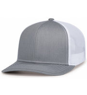 Pacific Headwear 104S Contrast Stitch Trucker Snapback Hat