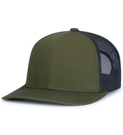Pacific Headwear 104S Contrast Stitch Trucker Snapback Hat