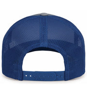 Pacific Headwear 104S Contrast Stitch Trucker Snapback Hat