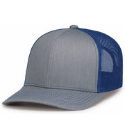 Pacific Headwear 104S Contrast Stitch Trucker Snapback Hat