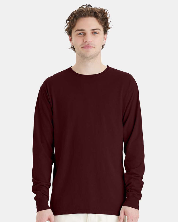 ComfortWash by Hanes Garment-Dyed Long Sleeve T-Shirt - GDH200
