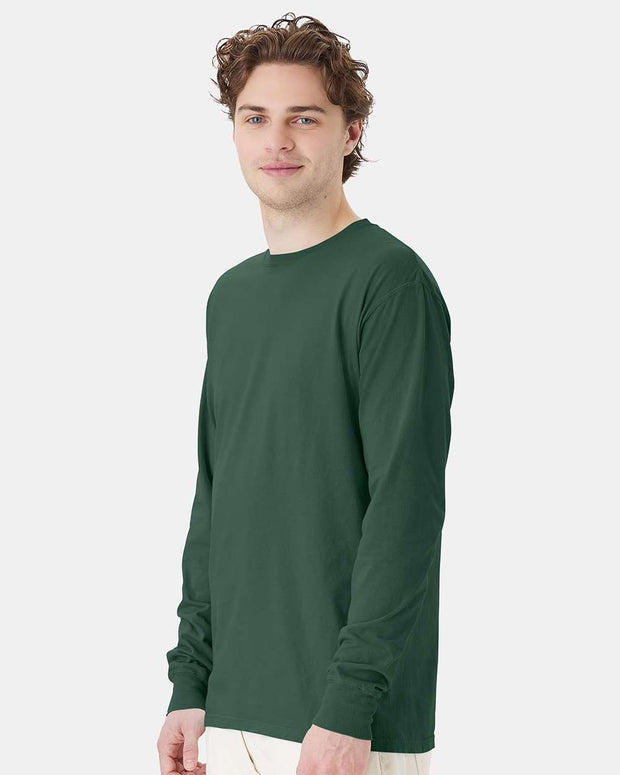 ComfortWash by Hanes Garment-Dyed Long Sleeve T-Shirt - GDH200
