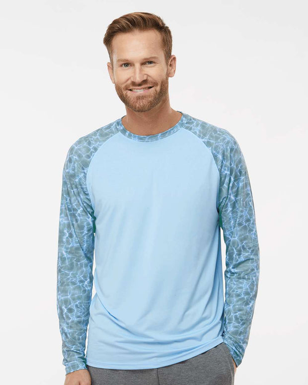 Paragon Panama Colorblocked Long Sleeve T-Shirt - 231