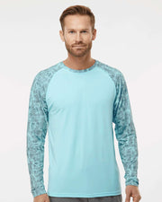 Paragon Panama Colorblocked Long Sleeve T-Shirt - 231