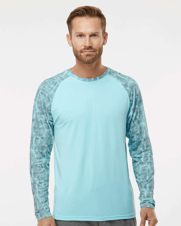 Paragon Panama Colorblocked Long Sleeve T-Shirt - 231