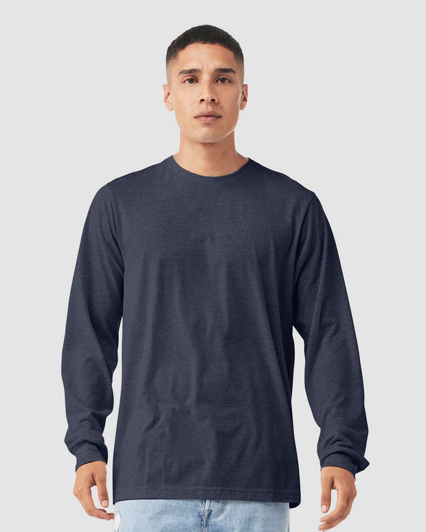 Heather CVC Long Sleeve Tee - BELLA + CANVAS 3501CVC
