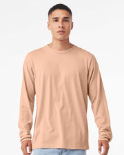 Heather CVC Long Sleeve Tee - BELLA + CANVAS 3501CVC
