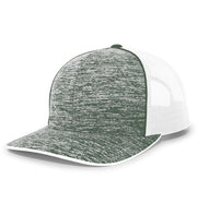 Pacific Headwear 106C Aggressive Heather Trucker Snapback Cap