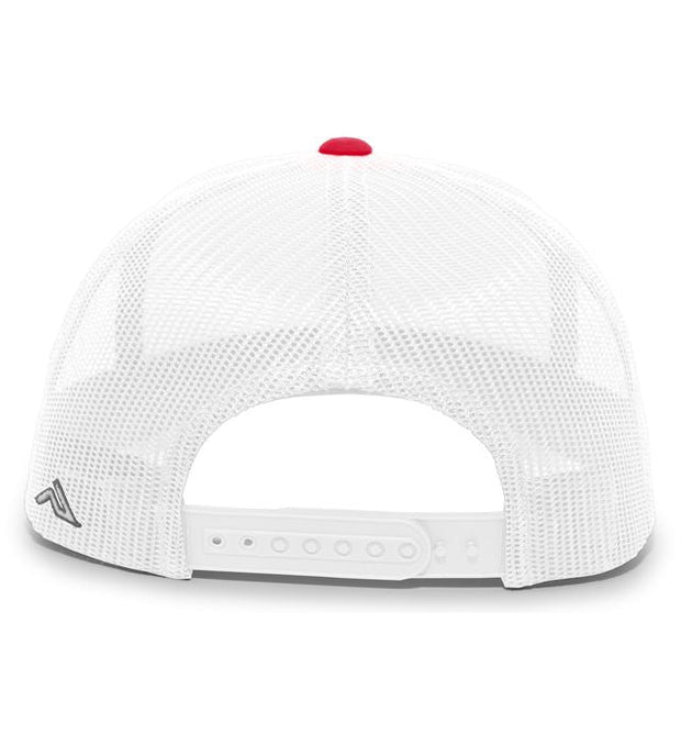 Pacific Headwear 106C Aggressive Heather Trucker Snapback Cap