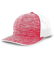 Pacific Headwear 106C Aggressive Heather Trucker Snapback Cap