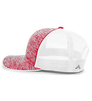 Pacific Headwear 106C Aggressive Heather Trucker Snapback Cap