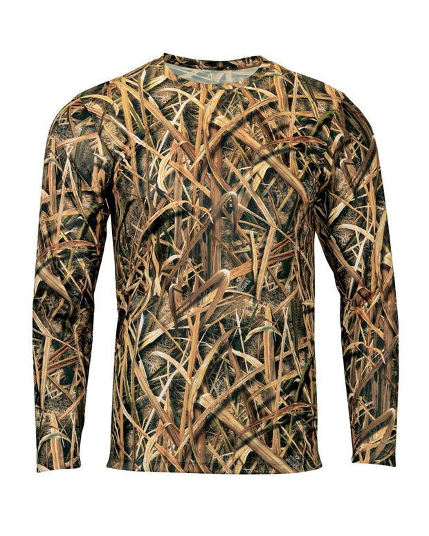 Paragon Oxford Performance Camo Print Long Sleeve T-Shirt - 237