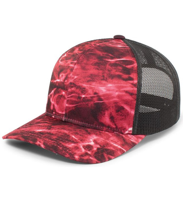 Pacific Headwear 107C - Mossy Oak® Trucker Snapback Cap