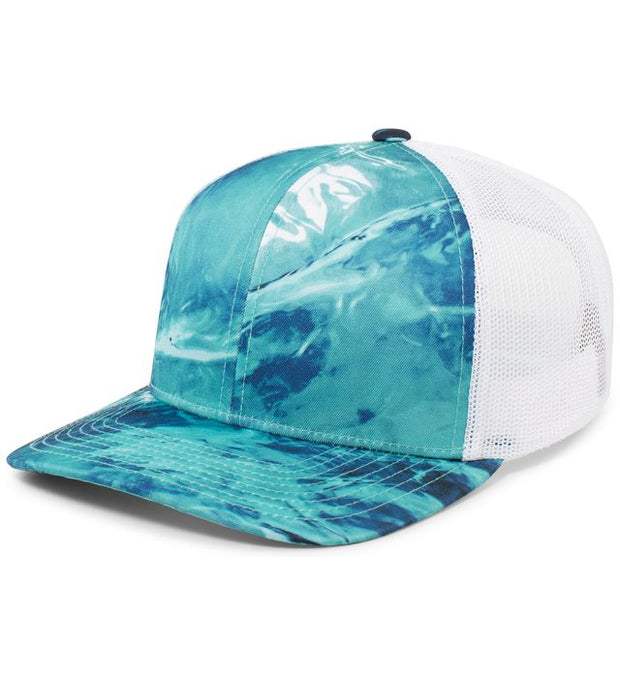 Pacific Headwear 107C - Mossy Oak® Trucker Snapback Cap