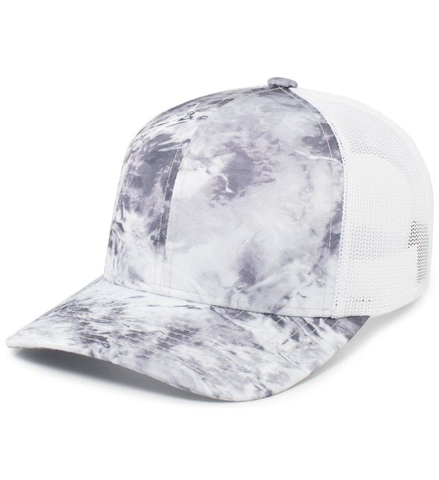 Pacific Headwear 107C - Mossy Oak® Trucker Snapback Cap
