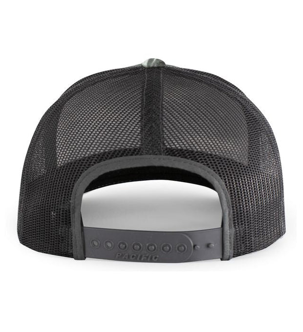 Pacific Headwear 107C - Mossy Oak® Trucker Snapback Cap