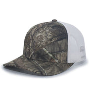 Pacific Headwear 108C Camo Snapback Trucker Cap