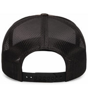 Pacific Headwear 108C Camo Snapback Trucker Cap