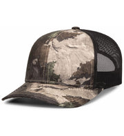 Pacific Headwear 108C Camo Snapback Trucker Cap