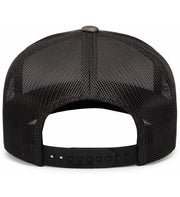 Pacific Headwear 108C Camo Snapback Trucker Cap
