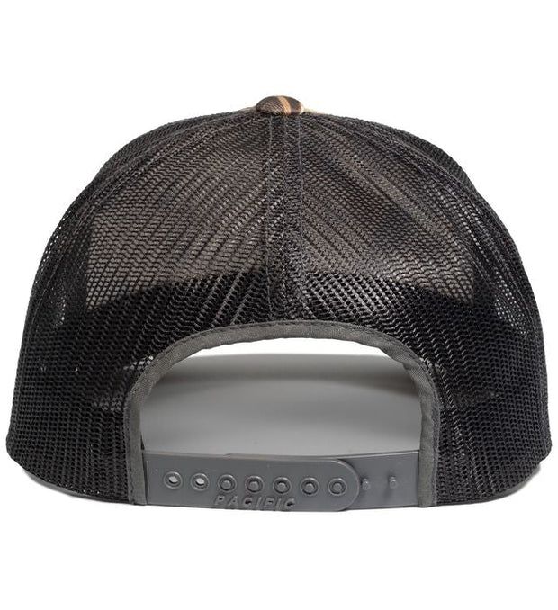 Pacific Headwear 108C Camo Snapback Trucker Cap